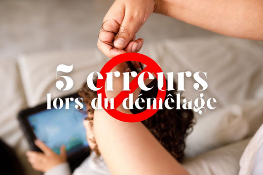 Les 5 erreurs à éviter lors du démêlage des cheveux de votre enfant